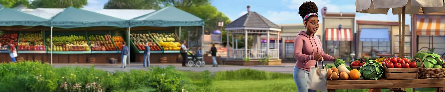 Emma header for market